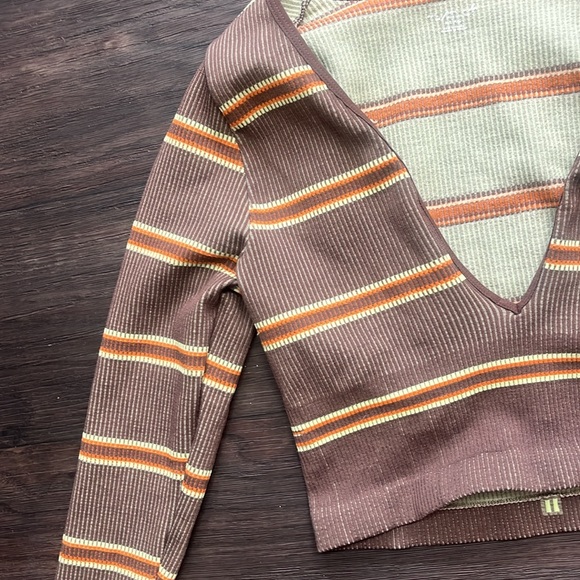 Long sleeve cropped shirt - Picture 4 of 5